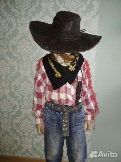 Костюм новогодний Пират ковбой супергерой 5-7 лет