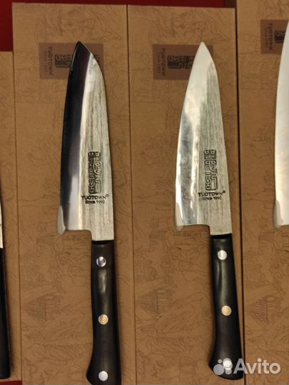 Набор кухонных профессиональных ножей, Японская ст