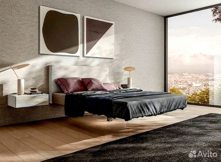 Кровать с парящим эффектом