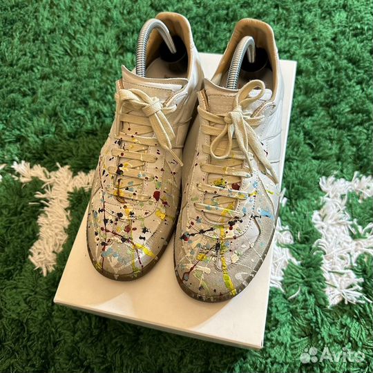 Maison Margiela Replica Paint Splatter White