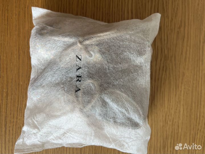 Туфельки блестящие для девочки zara 24 размер