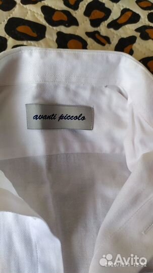 Рубашка подростковая 33-146 почти новая