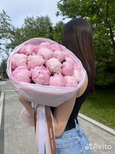 Букет пионов, пионы с доставкой