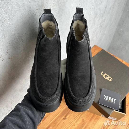 Мужские Ugg Chelsea Crafted Black