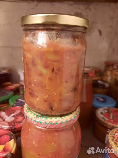 Огурцы маринованные, малина, грибы, салаты