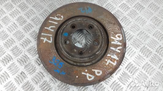 Диск тормозной передний jaguar XF (X250) (91Y17N60