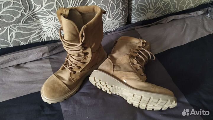 Берцы кожаные облегченные Dave Marshall azimuyh D9