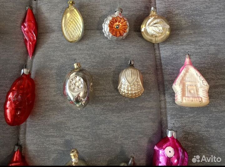 Елочные игрушки СССР 28 шт