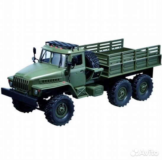Новый WPL B-36, 1:16Урал на радиоуправлении