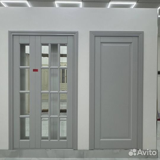 Двери межкомнатные остеклённые