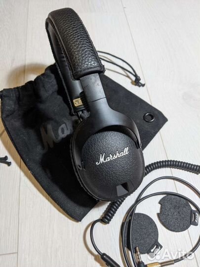 Наушники marshall monitor (не блютус)