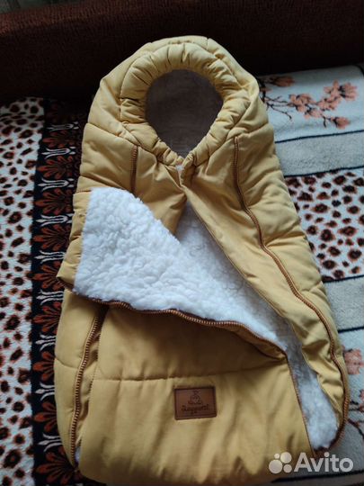Зимний конверт в коляску