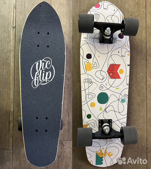Лонгборд круизер Vic Print