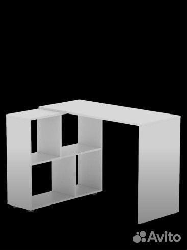 Компьютерный стол белый