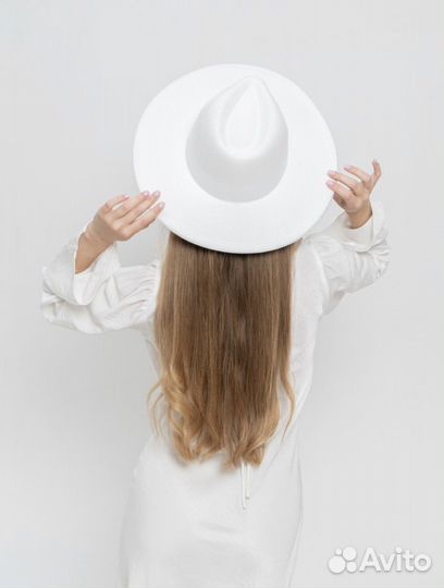 Шляпа федора, все цвета радуги, женская и мужская
