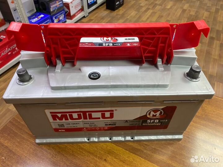 Аккумулятор 100 Ач Mutlu на Мерседес Ауди Бмв