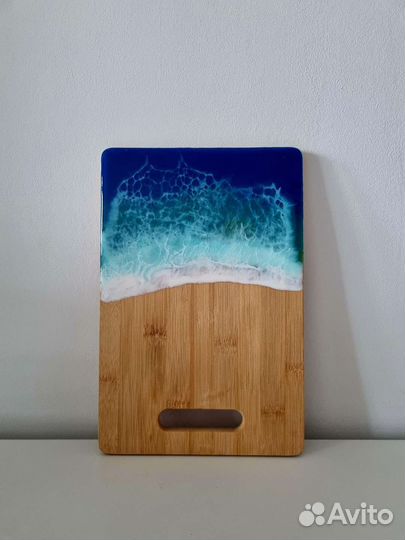 Доска разделочная с эпоксидной смолой