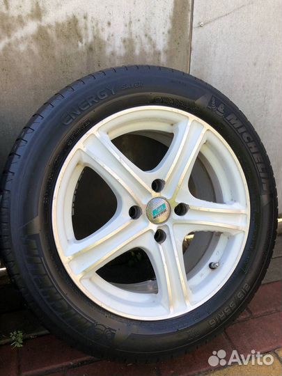 Резина michelin на литых дисках