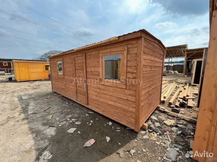Деревянные бытовки с доставкой