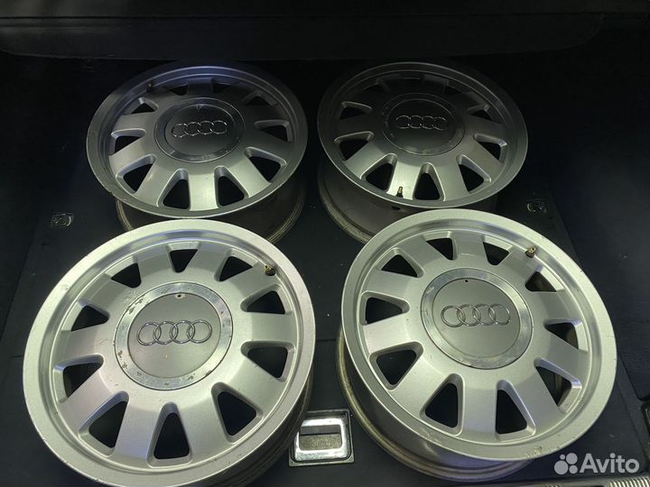 Диски литые audi 100 r15