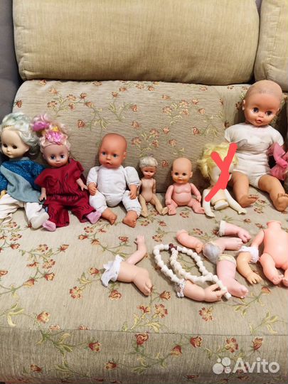 Игрушки куклы пупсы СССР