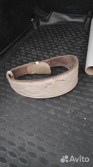 Пояс атлетический кожаный