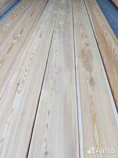 Палубная доска, лиственница, 25*145*4000, ав