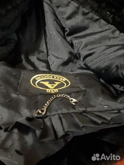 Шуба мутоновая с капюшоном 44 46