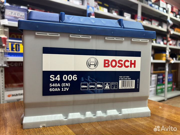 Аккумулятор Bosch 60 Ah 0092S40060 Чехия Гарантия