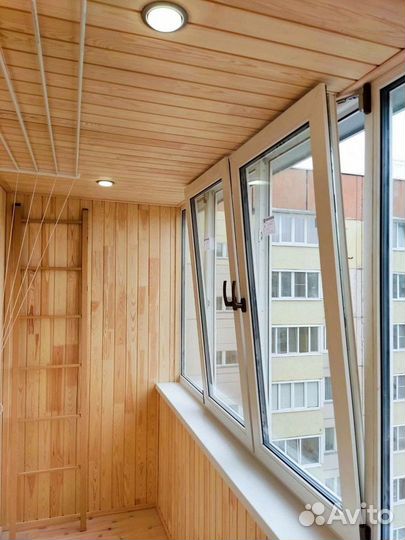 Остекление балконов и лоджий под ключ