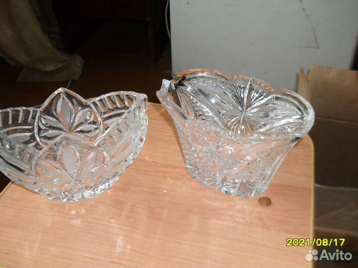 Хрустальная посуда СССР