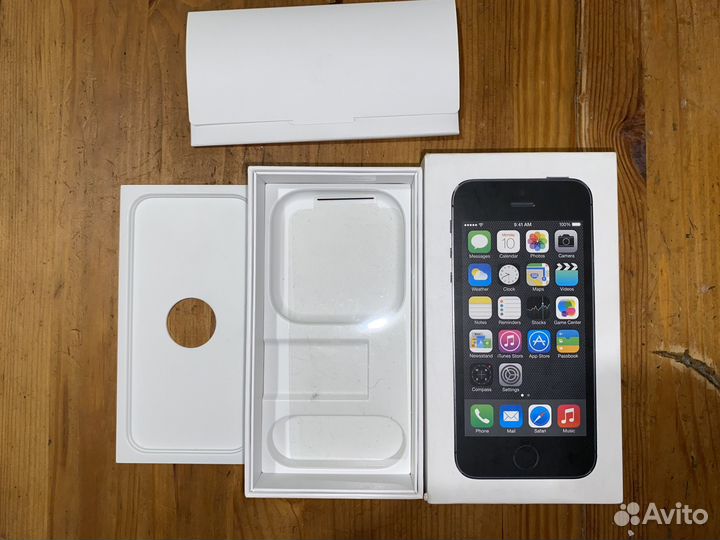 Коробка от iPhone 5s