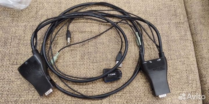 KVM свитч D-Link KVM-221