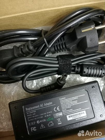 Зарядные устройства для ноутбуков Toshiba, Dell