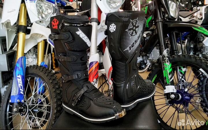 Мотоботы RYO Racing MX3 Чёрный