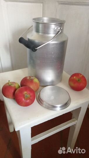 Бидон алюминиевый. 4 л. СССР