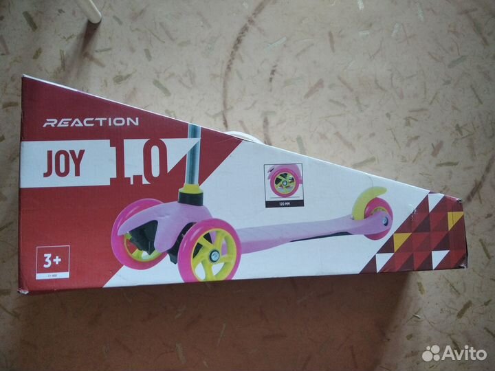 Самокат детский новый