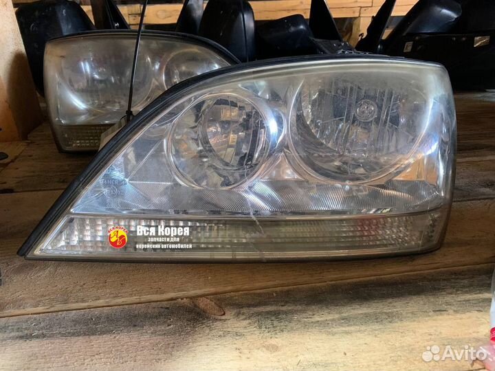 Фара передняя основная LH Киа Соренто 1 2002г