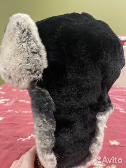 Шапка ушанка женская