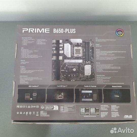 Материнская плата asus prime B650-plus AM5