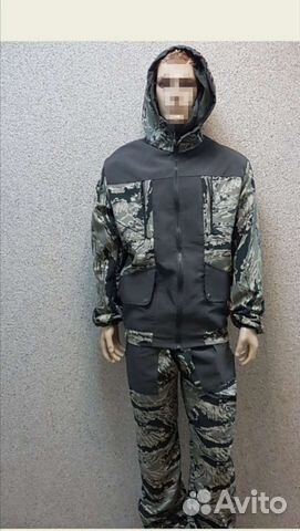 Мужской костюм спорт, рип-стоп 52