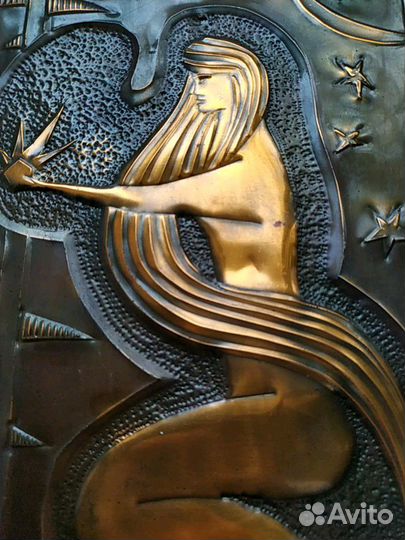 Картинка по металлу бронза