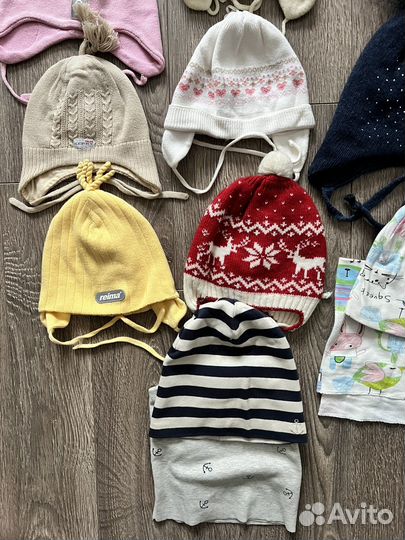 Шапка для девочки 48/50/52/54/56