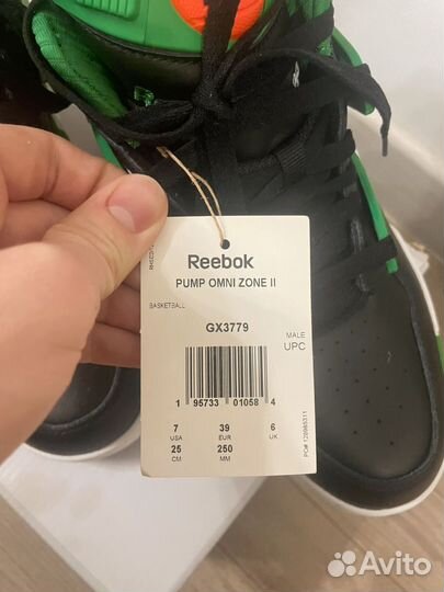 Оригинал) Reebok pump omni zone 2