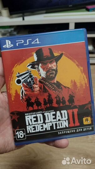 Red Dead Redemption 2 PS4 диск, русские субтитры