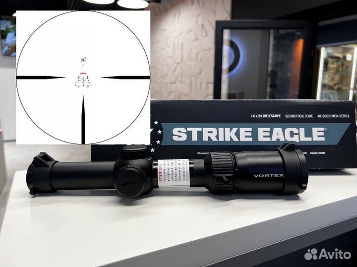 Прицел оптический Vortex Strike Eagle 1-6x24