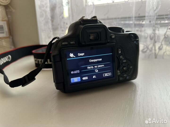 Зеркальный фотоаппарат canon eos 600d