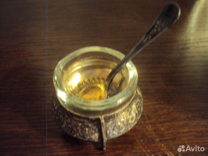 Солонка мельхиор