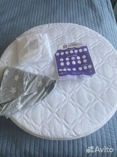 Новый круглый матрас