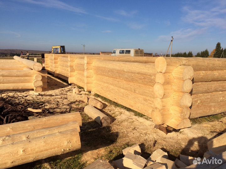 Срубы ручной рубки